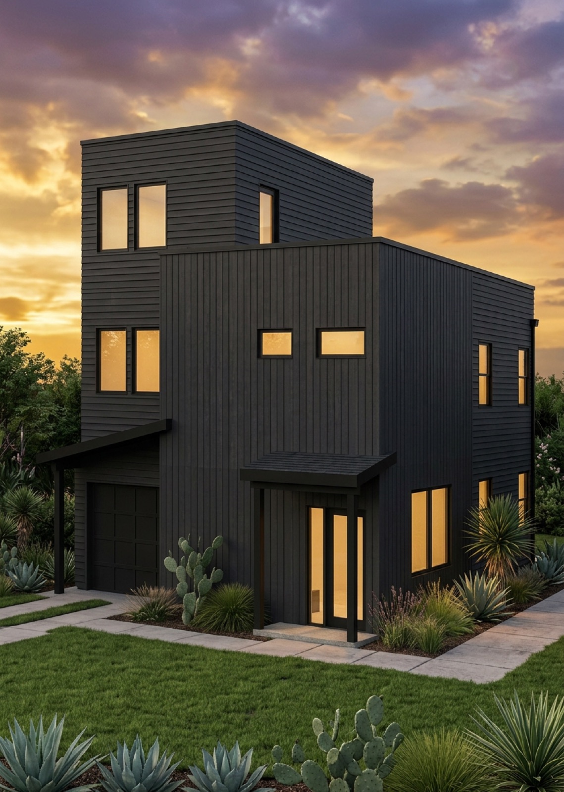 2505 E 13th St · dusk