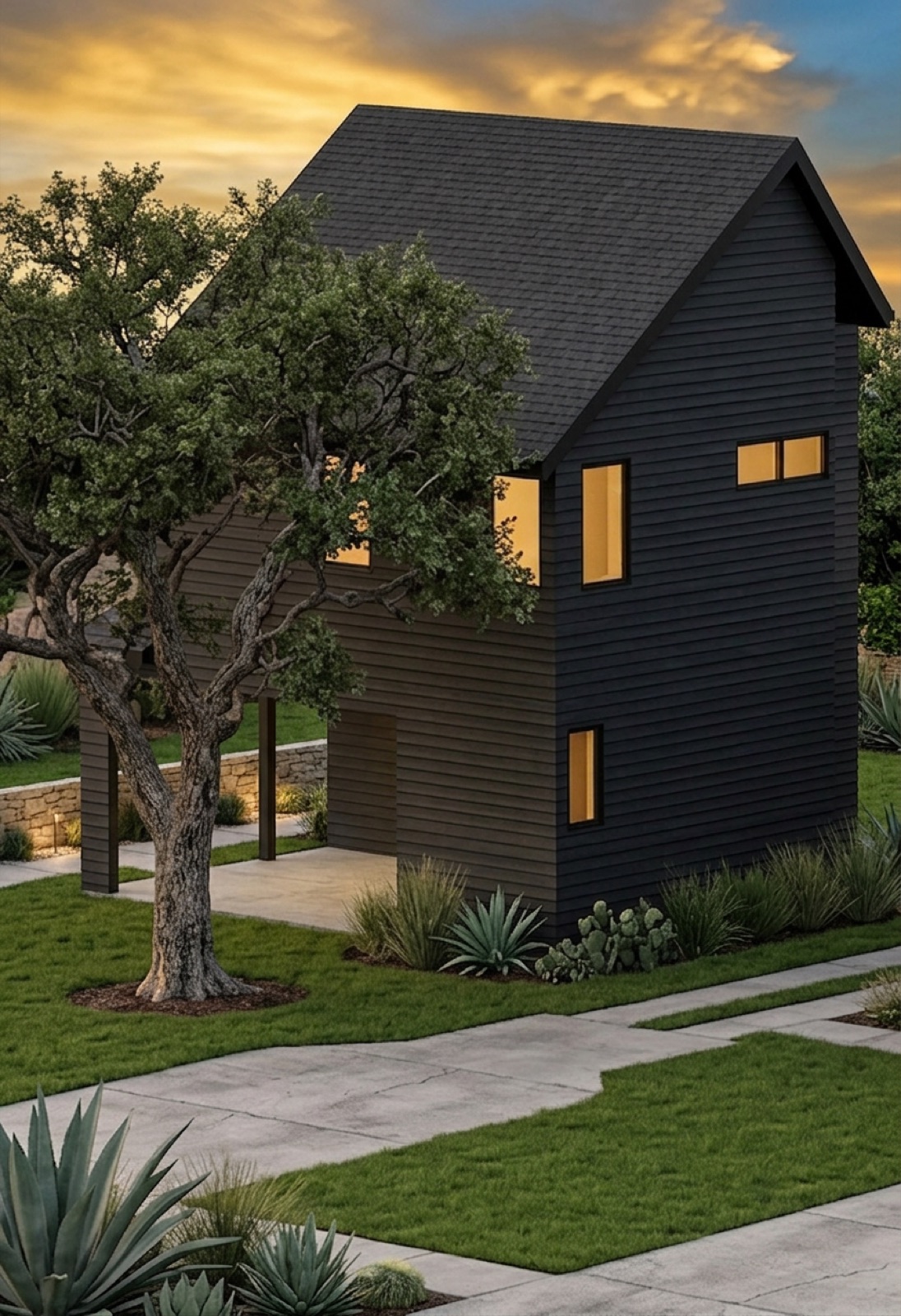 1210 Cedar Ave · dusk
